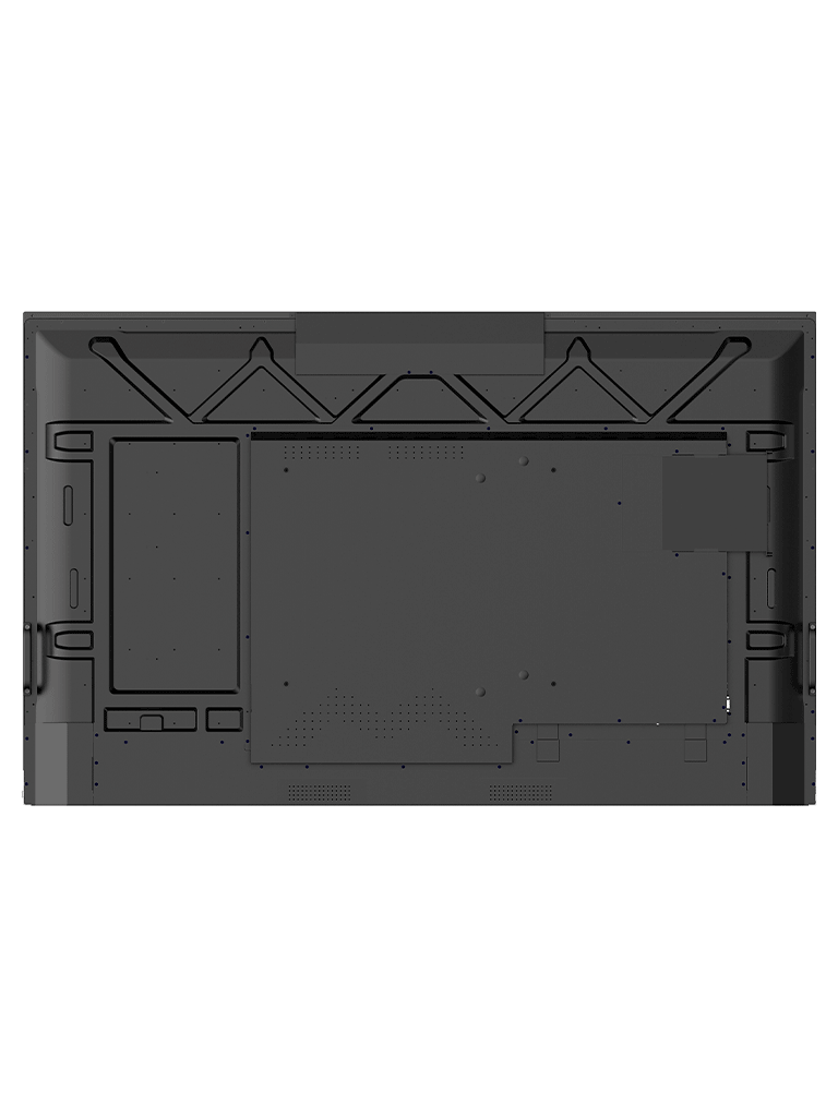 DAHUA DHI-LCH75-MC410-B - Pantalla interactiva 4K/UHD de 75" con tecnología táctil y Android. Resolución 3840 x 2160, cámara de 5 MP, micrófono y altavoces integrados. Ideal para escuelas y oficinas. Diseño robusto con case metálico