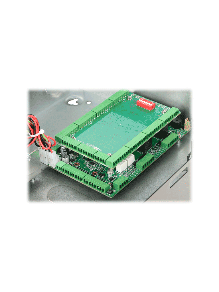 DAHUA ASC2204C-D Panel de Control de Acceso para 4 Puertas, 8 Lectoras Wiegand y/o RS485, Capacidad para 100,000 Usuarios, 3,000 Huellas, 500,000 Eventos