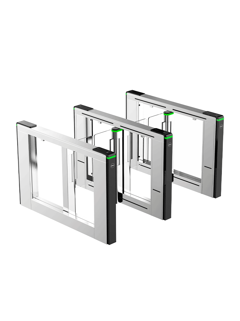 DAHUA ASGB611X-R - Barrera de medio cuerpo con puerta de cortesía de acrílico (R) Derecha