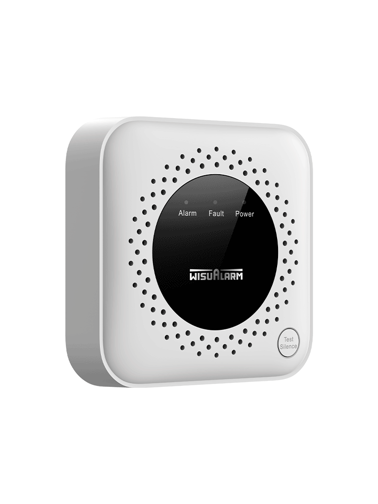 DAHUA WISUALARM DHI-HY-GB40A -Detector de gas propano (C₃H₈) autónomo, sensor de gas catalítico, salida de relevador, salida de válvula, detección de temperatura ambiente, alarma de 70 dB, LED indicadores, certificación CE,
