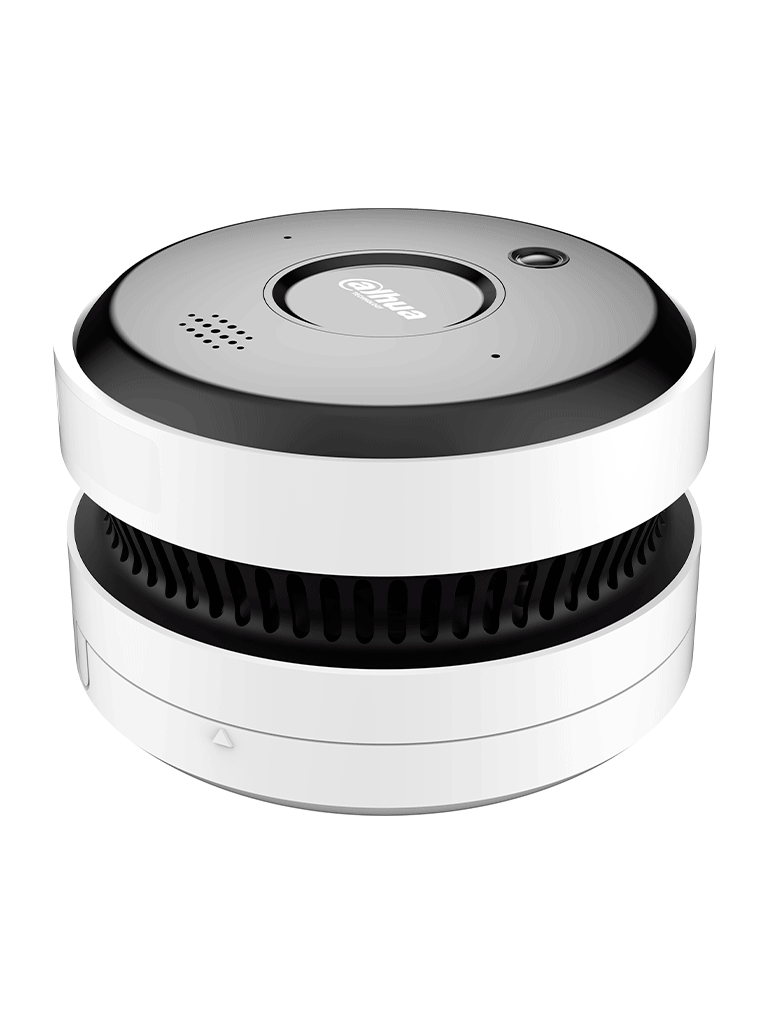 DAHUA WISUALARM DHI-HY-SAV849HA-E -Cámara IP 5MP con IA para Detección de Incendio/Detector Fotoelectrico/ Buzzer de 85 dB/ WDR Real/ Flip/ E&S de Alarma/ IR de 20 Metros/ PoE/Microfono y Altavoz/Ranura MicroSD