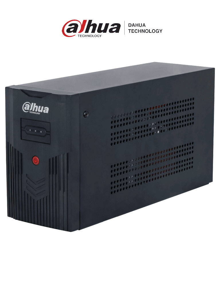 DAHUA DH-PFM350-900-A - UPS de 1500VA/900W/ Linea Interactiva/ Entrada y Salida de 110 Vac a 120 Vac/ 6 salidas / Estabilizador de Voltaje AVR/ Diseño Compacto/