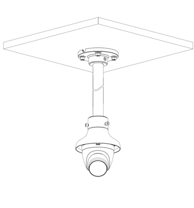 DAHUA HAC-HDW1239TLQN-A-LED - Camara Domo de 2 Megapixeles/ Full Color/ Lente de 2.8 mm/ 107 Grados de Apertura/ WDR Real de 130 dB/ 20 Metros de Iluminación/ Microfono Integrado/ IP67/ Facil Instalación/