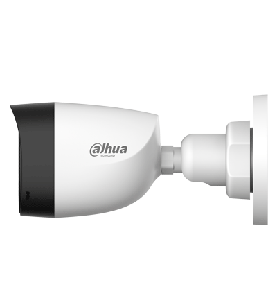 DAHUA HAC-HFW1500CL-IL-A - Camara Bullet de 5 Megapixeles/ Iluminación Dual Inteligente + FullColor/ Lente de 2.8mm/ 106 Grados de Apertura/ 20 Metros de IR y Luz Visible/ Micrófono Integrado/ IP67/ Soporta:  CVI/CVBS/AHD/TVI/
