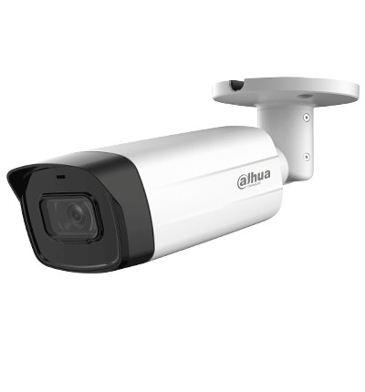 DAHUA HAC-HFW1801TM-I8 - Camara Bullet 4k/ 8 Megapixeles/ Super Adapt/ Lente de 2.8 mm/ 106 Grados de Apertura/ IR de 80 Metros/ WDR Real de 120 dB/ Metalica/ Soporta: CVI/TVI/AHD/CVBS/  IP67/
