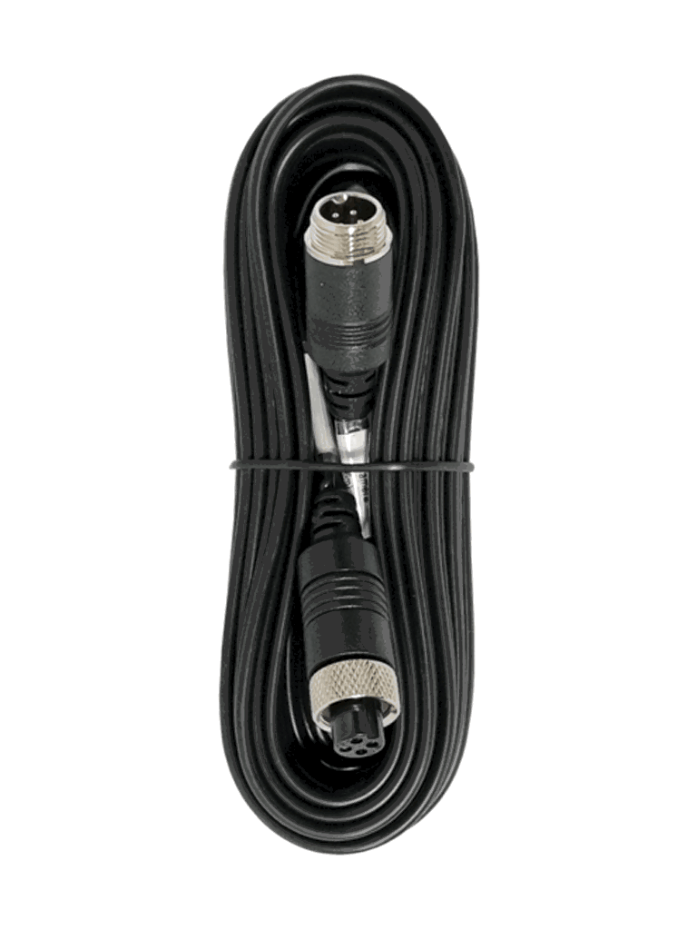 DAHUA MCNU-GXF4-GXM4-6 - Cable extensor tipo aviación de 6 Metros/ Para transmisión de video y audio analogico/ Conectores M12 hembra a M12 macho/ 4 Pines/ Especial para DVR Movil/