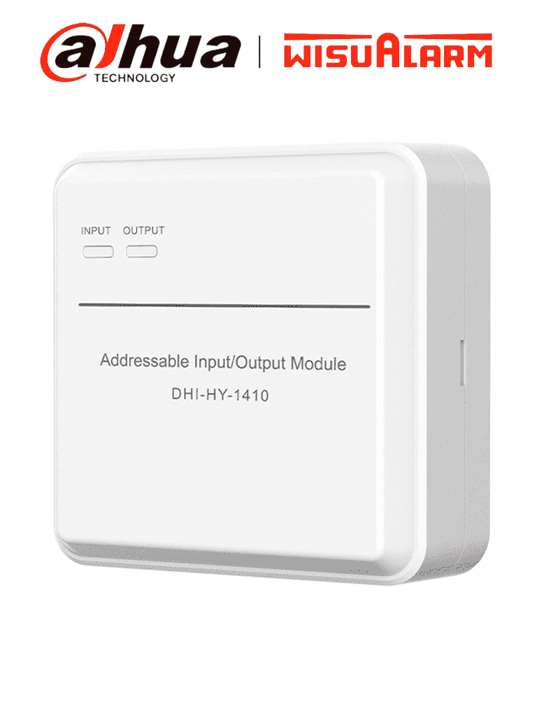 DAHUA WISUALARM HY-1410 - Modulo de Entrada y Salida Direccionable/ 2 hilos/ Cumple con Estandar: EN54-18/ Microprocesador Integrado/ Rendimiento Estable/ 24 VDC/