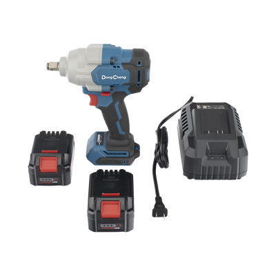 Llave de Impacto Inalámbrica de 20 V, incluye 2 Baterías de 5.0 AH, Cargador y Estuche plástico.
