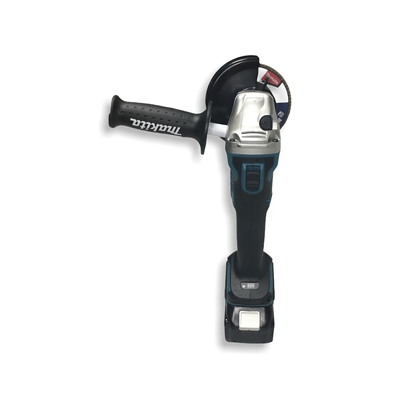 Miniesmeril 115mm 4-1/2in 8.500 Rpm,1 Batería 18V Li-ION de 5.0 Ah, Cargador y 3 Discos.