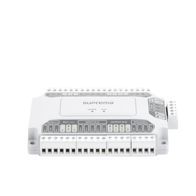 Módulo para Control de Puertas / 2 Entradas/Salidas Weigand / 4 Salidas de Relevador tipo C / Uso con BioStar 2