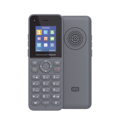 Teléfono Inalámbrico DECT HD, Hasta 20 cuentas SIP por sistema, Conferencia de audio de 3 vías, Audio HD