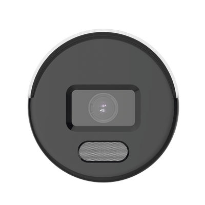 Bala IP 2 Megapixel / ACUSENSE Lite (Detección de Movimiento en Humanos y Vehículos)  / Lente 2.8 mm / Luz Blanca 30 mts / Imagen a Color 24/7 / Exterior IP67 /  WDR 120 dB / PoE / ONVIF