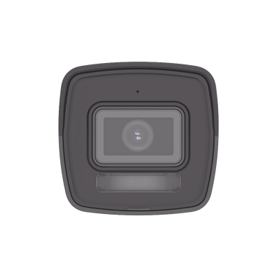 [Dual Light] Bala IP 4 Megapixel / Lente 2.8 mm / 30 mts IR + 30 mts Luz Blanca / Micrófono Integrado / ACUSENSE Lite / Exterior IP67 / H.265 / PoE  / Micro SD