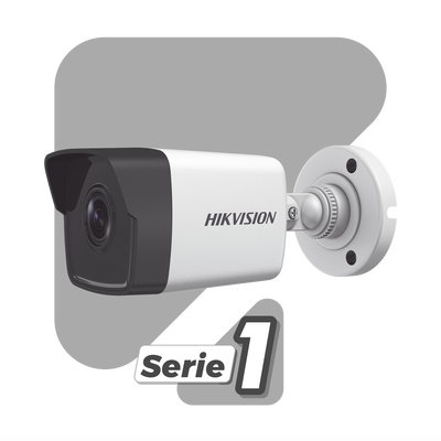 Bala IP 5 Megapixel / Lente 2.8 mm / 30 mts IR / WDR 120 dB / Exterior IP67  / H.265+ / PoE /  ONVIF