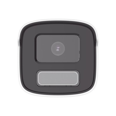 Bala IP 4 Megapixel / ACUSENSE Lite (Detección de Movimiento en Humanos y Vehículos) / Lente 4 mm / Imagen a Color 24/7 / Luz Blanca 50 mts / Exterior IP67 / WDR 120 dB / PoE / Onvif