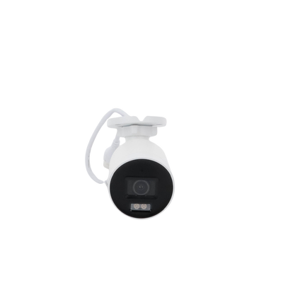 [Dual Light + ColorVu] Bala IP 4 Megapixel / Lente 2.8 mm / 40 mts IR + 40 mts Luz Blanca / Microfono Integrado / Exterior IP67 / WDR 130 dB / Videoanaliticos (Filtro de Falsas Alarmas) / Captura Facial / PoE / ACUSEARCH