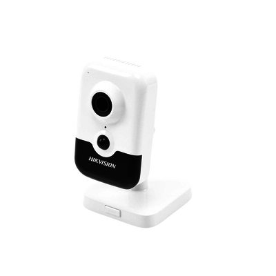 Cubo IP 4 Megapixel / Serie PRO / Lente 2.8 mm / 10 mts IR EXIR / PoE / Sensor PIR / H.265+ / Interior / Audio de Dos Vías / PoE / MicroSD / ONVIF