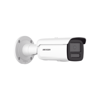 [Dual Light + ColorVu] Bala IP 4 Megapixel / Lente 4 mm / 60 mts IR + 60 mts Luz Blanca / Exterior IP67 /   WDR 130 dB / Videoanaliticos (Filtro de Falsas Alarmas) / Captura Facial / ACUSEARCH