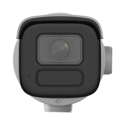 Bala IP 6 Megapixel / Lente Mot. 2.7 a 13.5 mm / 60 mts IR EXIR / Exterior IP67 / IK10 / DARKFIGHTER / PoE+ / Micro SD / Audio y Alarmas I/O / 4 Analíticos: AcuSense, Deteccion Facial, Conteo de Personas por Cruce y Zona