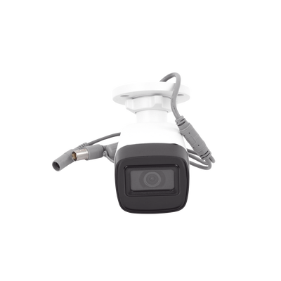 Bala TURBOHD 2 Megapixel (1080p) / Gran Angular 99° / Lente 2.8 mm / 30 mts IR EXIR / Exterior IP67 / 4 Tecnologías / dWDR / Metal