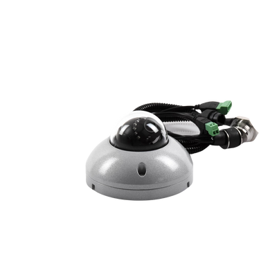 Domo IP 4 Megapixel / Lente 4 mm / H.265+ / Anticorrosivo / Exterior IP67 / WF-2 / NEMA 4X / 15 mts IR / WDR 120 dB / ONVIF / PoE