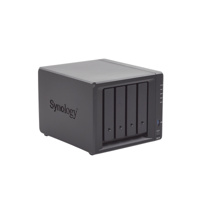 Servidor NAS de escrito de 4 bahías, soporta hasta 10TB por disco duro