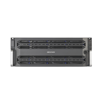 Servidor de Almacenamiento en Red / Soporta 24 Discos Duros (Incluye 20 Discos de 25 TB) / Soporta Hasta 400 Canales / Controlador Simple