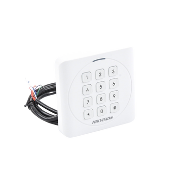 Lector de Tarjetas PROX EM y Contraseñas / Exterior IP65 / Wiegand / Compatible con Cualquier Panel / PEQUEÑO y ESTETICO