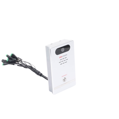 Estación de Alarma de Pánico / Cámara de 4 Megapixel / Micrófono Integrado / Exterior IP65 / Protección IK10 / PoE / 10 mts IR  / Entradas y Salidas de Alarma