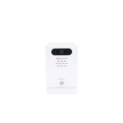 Estación de Alarma de Pánico / Cámara de 4 Megapixel / Micrófono Integrado / Exterior IP65 / Protección IK10 / PoE / 10 mts IR  / Entradas y Salidas de Alarma