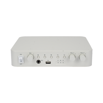 Amplificador | Bluetooth | 2 Canales | 30 W por Canal | Salida 4-8 Ω x 2 | 100V COM x 2 | Una Zona | Música Ambiental