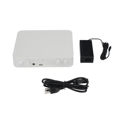 Amplificador | Bluetooth | 2 Canales | 30 W por Canal | Salida 4-8 Ω x 2 | 100V COM x 2 | Una Zona | Música Ambiental