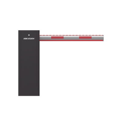 Barrera Vehicular DERECHA / Brazo Iluminado Rojo/Verde de 4 mts Incluido  / 3 Seg para Apertura / Cierre Automático con Tiempo Configurable / 5,000,000 MCBF / Compatible con Cualquier Control de Acceso