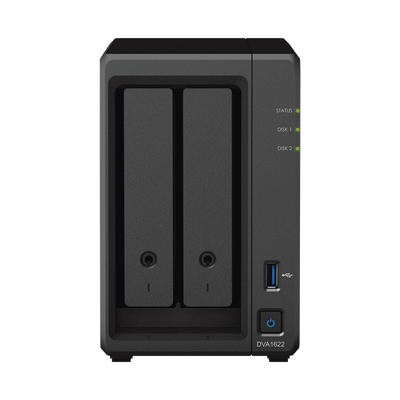 Deep Learning serie NVR de 2 Bahías /  Servicio Nube Gratis (P2P)