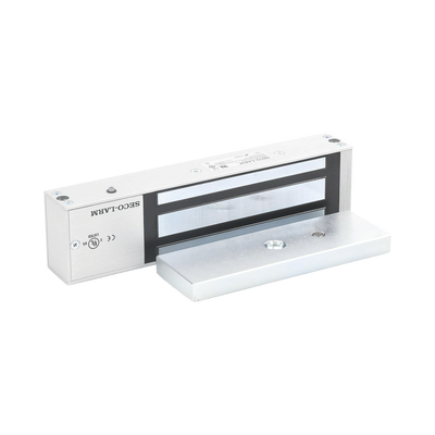 Chapa Magnética de 1200 Lbs / Sensor de Adherencia / Uso en Interior/ LED Indicador / Alimentación 12/24 Vcd  Seleccionable / Sin Magnetismo Residual / UL