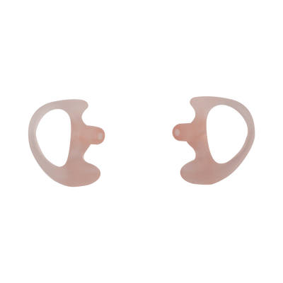Auricular de oido abierto transparente hipoalergenico mediano