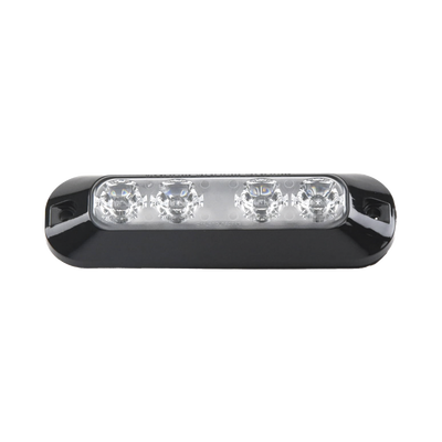 Luz perimetral, 4 LEDs Ultra Brillantes, color Rojo / Azul