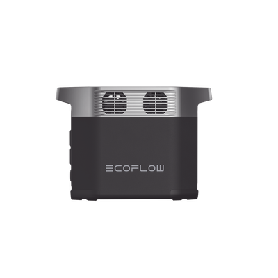 Estación de Energía Portátil Delta 2 1024Wh Litio LFP / 6 AC 1800 W (Max. 2200W) / 2 USB-C 100W / Capacidad para Aumentar Respaldo / Cargador de Coche 10A a 12.6V / Conectividad WiFi y Bluetooth (App) / Carga Solar 500W Max.