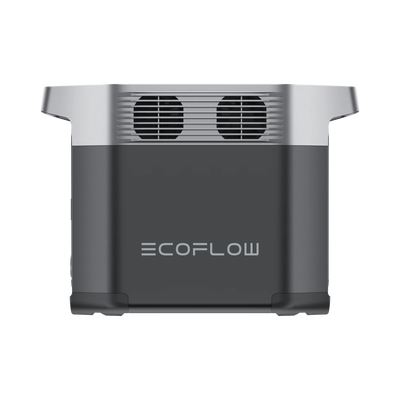 Estación de Energía Portátil Delta 2 1024Wh Litio LFP / 6 AC 1800 W (Max. 2200W) / 2 USB-C 100W / Capacidad para Aumentar Respaldo / Cargador de Coche 10A a 12.6V / Conectividad WiFi y Bluetooth (App) / Carga Solar 500W Max.