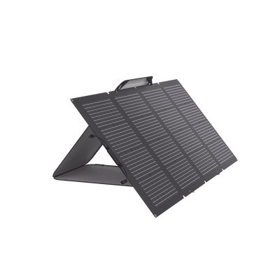 Módulo Solar Bifacial, Portátil y Flexible de 220W Recomendado para Estaciones Portátiles EFD330, EFD350 ó EFD500 / Ajuste de Ángulo / Carga Eficiente / Incluye Cable XT60 a MC4