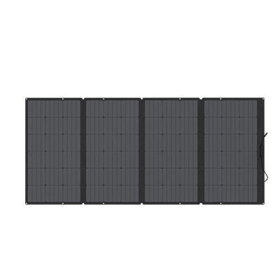 Módulo Solar Portátil y Flexible de 400W Recomendado para Estaciones Portátiles EFD330, EFD350 ó EFD500 / Ajuste de Ángulo / Carga Eficiente / Incluye Cable XT60 a MC4