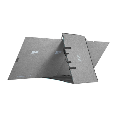 Módulo Solar Portátil y Flexible de 400W Recomendado para Estaciones Portátiles EFD330, EFD350 ó EFD500 / Ajuste de Ángulo / Carga Eficiente / Incluye Cable XT60 a MC4