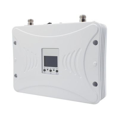 Kit Amplificador de Señal Celular 4.5G LTE, 3G y Voz. Funciona con Todos los Operadores. Soporta Múltiples Dispositivos y Tecnologías. Hasta 1000 metros cuadrados de Cobertura