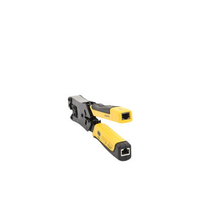 Pinza 3 en 1: Pelacables/ Terminado/ Probador para UTP. Enchufe Modular de Prueba para RJ45/RJ11/RJ22.