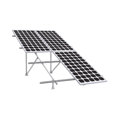 Montaje para Panel Solar, Riel de 2200mm para Módulos con Espesor de 35mm, Velocidad de Viento Máx. 136km/h