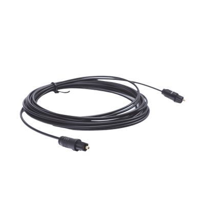 Cable Toslink de Fibra Óptica de 4.6m | Ideal para Mandar Audio Digital para Sistemas de Alta Calida | Compatible con Amplificadores VSSL