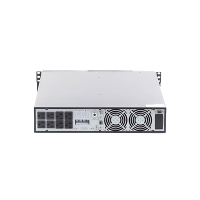 UPS de 3000VA/2700W / Topología On-Line Doble Conversión con Baterías Internas / Entrada y Salida de 120 Vca / Clavija de Entrada NEMA L5-30P / Pantalla LCD Configurable / Formato Rack/Torre