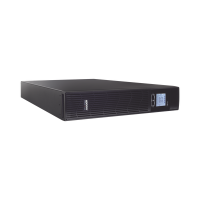 UPS de 3000VA/2700W / Topología On-Line Doble Conversión con Baterías Internas / Entrada y Salida de 120 Vca / Clavija de Entrada NEMA L5-30P / Pantalla LCD Configurable / Formato Rack/Torre