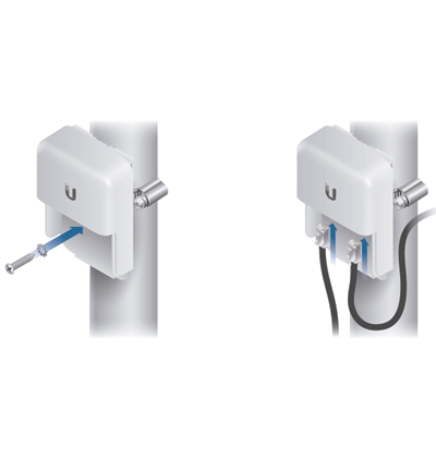 UBIQUITI ETH-SP-G2 - Protector contra descargas eléctricas compatible con productos Airmax y fácil instalación.