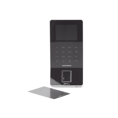 Lector Biométrico de Huella / PROXIMIDAD  / 3000 Huellas / 5,000 Tarjetas / ADMS Gratis / WiFi / Teclado táctil / Estético / Soporta DDNS con BIOTIMEPRO
